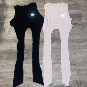 TLF criss cross crop tops